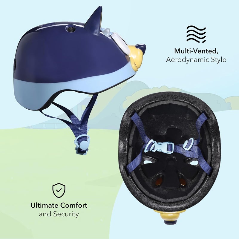 VOYAGER Bike Helmet for Kids, Boys and Girls, Ideal Safety for Cycling, Skateboarding, Scooters, Adjustable Fit - Image 3